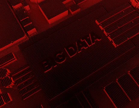 Cube technology structure, data transmission and storage イラスト素材