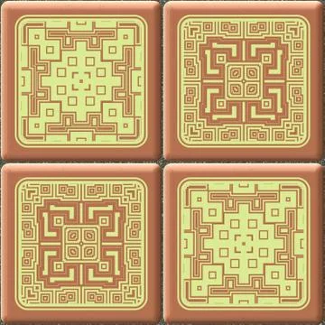 Cube tiles seamless generated hires texture 스톡 일러스트