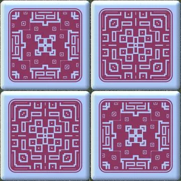 Cube tiles seamless generated hires texture Stockillustratie