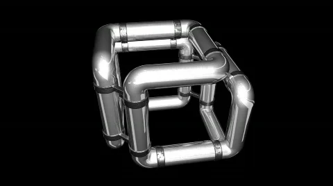 Cube-tube Stock-Footage 729852