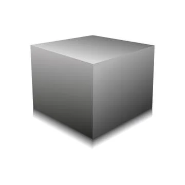 Cube - vector illustration. Stock Illustration