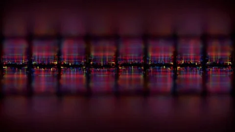 Cube Wall Motion Background Video stock 76989227