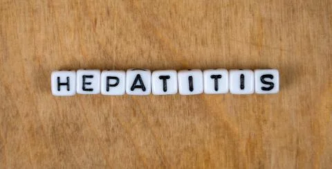 Cube words on the wooden table Stock Photos