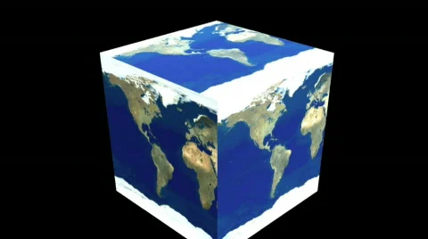 Cubed world Stock Footage 82875