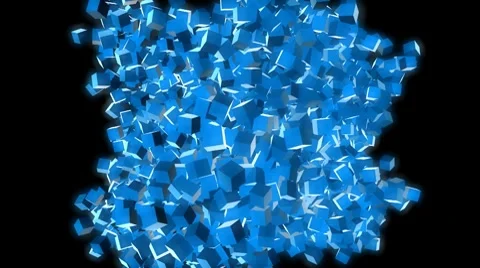 Cubegrid (HD+Loop) Stock-Footage 7136397