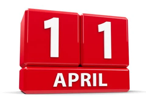 Cubes 11th April Stock Illustration