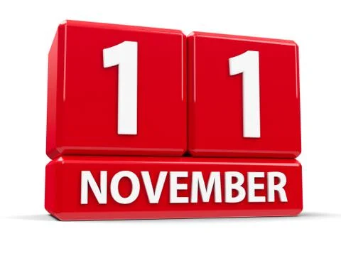 Cubes 11th November Stock-Illustration