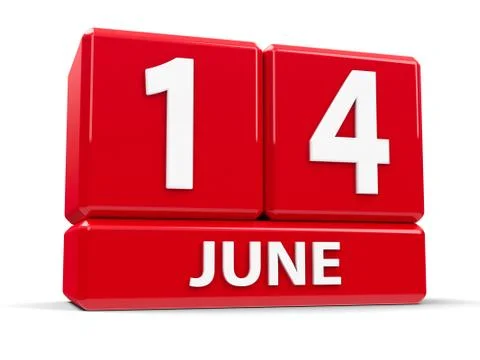 Cubes 14th June Stock Illustration