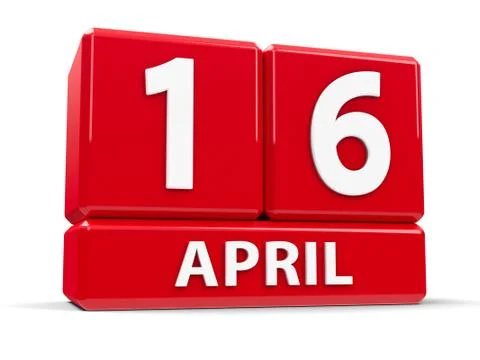 Cubes 16th April Stock Illustration