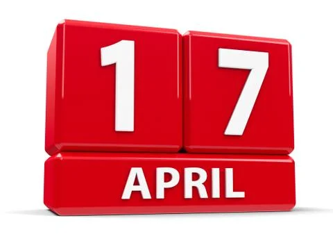 Cubes 17th April Stock Illustration