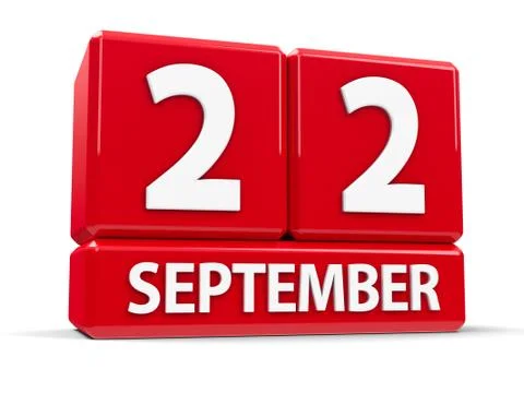 Cubes 22nd September Stock Illustration