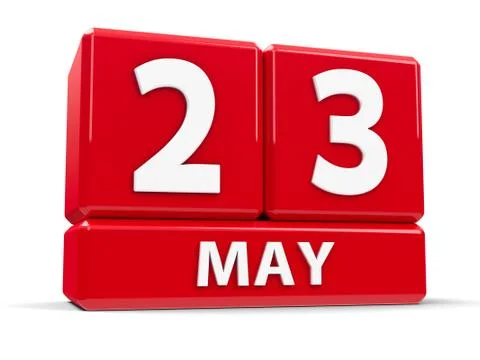 Cubes 23rd May Stock-Illustration