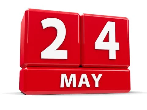 Cubes 24th May Stock Illustration