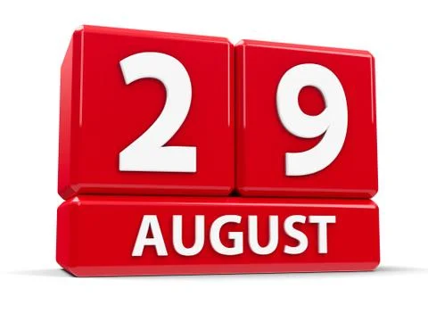 Cubes 29th August Stock Illustration