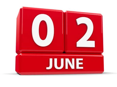 Cubes 2nd June Stock Illustration