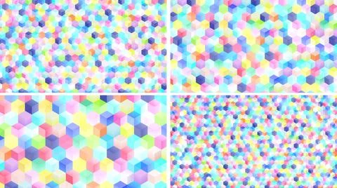 Cubes 3d backgrounds. Square shapes. 3d wallpapers. Abstract blocks. Stock-Illustration