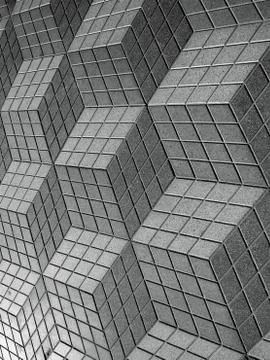 Cubes 3D Stock Illustration