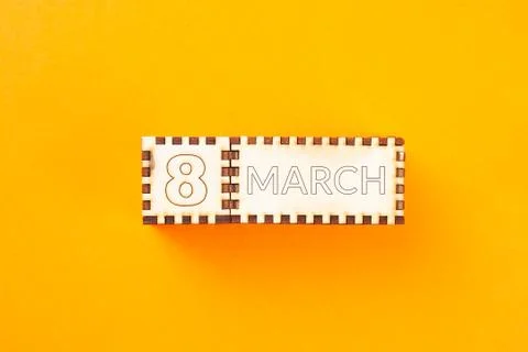 Cubes 8 march Stock Photos