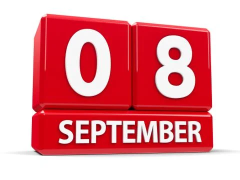 Cubes 8th September Stock Illustration