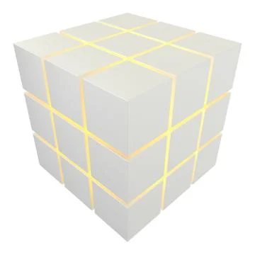 Cubes abstract Illustrazione stock