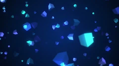Cubes Background 1 Video stock 11060547