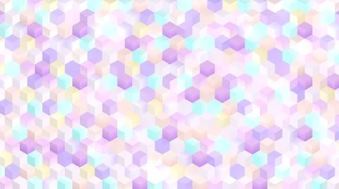 Cubes background. 3d abstract geometric square shapes. 3d blocks. Stock-Illustration