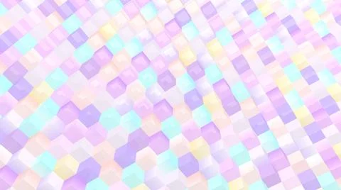 Cubes background. 3d abstract geometric square shapes. 3d blocks. Stock-Illustration