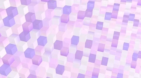 Cubes background. 3d abstract geometric square shapes. 3d blocks. Stock-Illustration