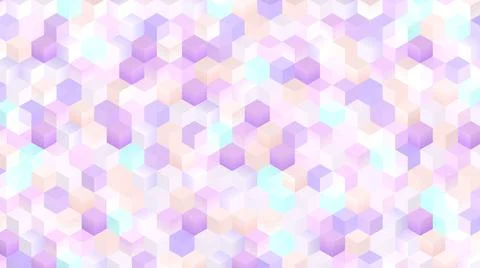 Cubes background. 3d abstract geometric square shapes. 3d blocks. Stock-Illustration