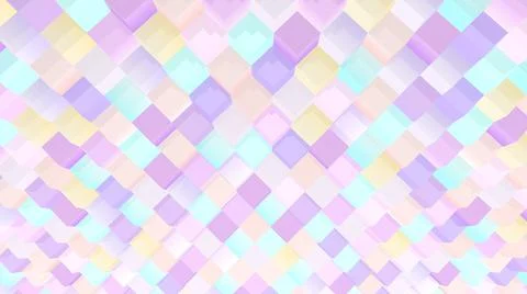 Cubes background. 3d abstract geometric square shapes. 3d blocks. Stock-Illustration