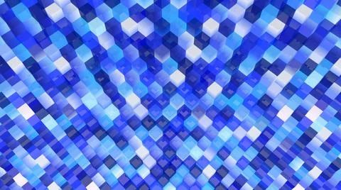 Cubes background. 3d abstract geometric square shapes. 3d blocks. Stock-Illustration