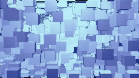 Cubes background. Abstract background Video stock 82165690