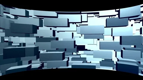 Cubes background. Abstract background Video stock 82166006