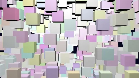 Cubes background. Abstract background Video stock 82166284