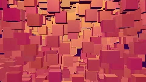 Cubes background. Abstract background Video stock 82166525