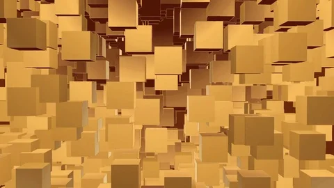 Cubes background. Abstract background Video stock 82167336