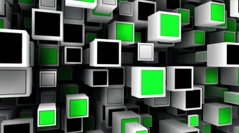 Cubes Background Stock Footage 35103982