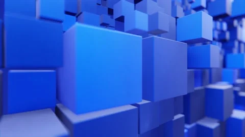 Cubes background Stock Footage 170183410