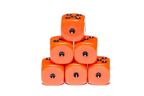 Cubes for Board games Foto stock