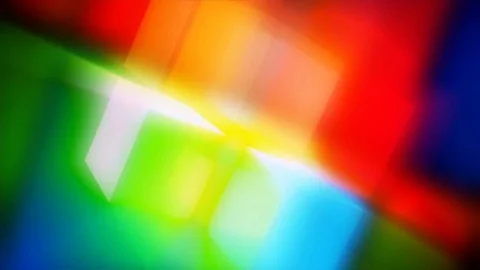 Cubes colors 3d ray lights Stock Footage 90685723