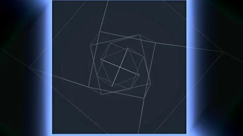 Cubes composition 1 Video stock 72965470