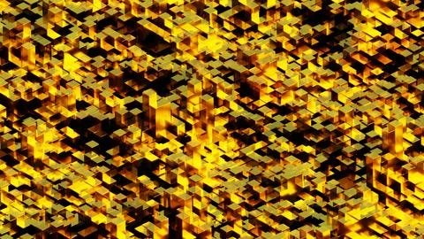 Cubes flowing in a seamless Stock Illustration