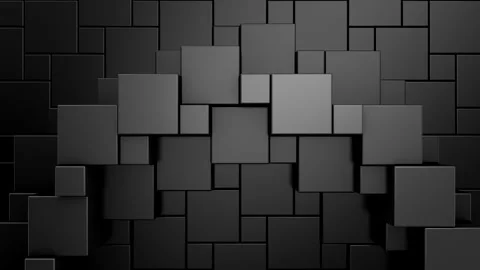 Cubes Form a Wave Video stock 286246450