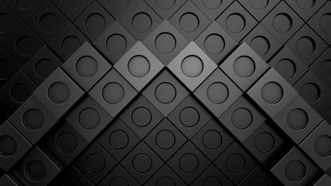 Cubes Form a Wave Video stock 327389929
