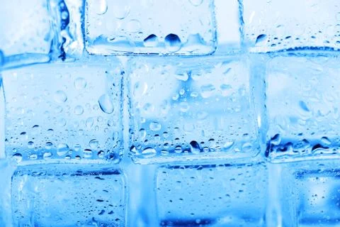 Cubes of  ice Stock Photos