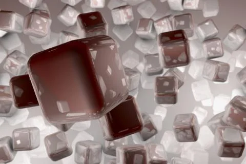 The Cubes Stock Illustration