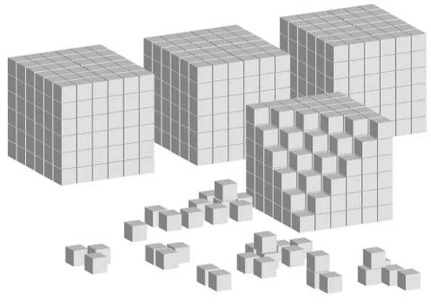 Cubes Stock Illustration