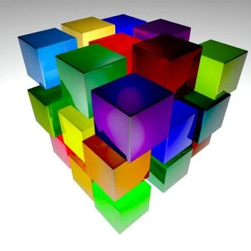 Cubes Stock Illustration