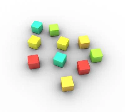 Cubes Stock Illustration