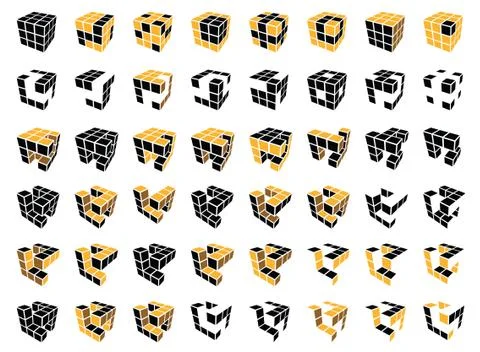 Cubes Stock Illustration